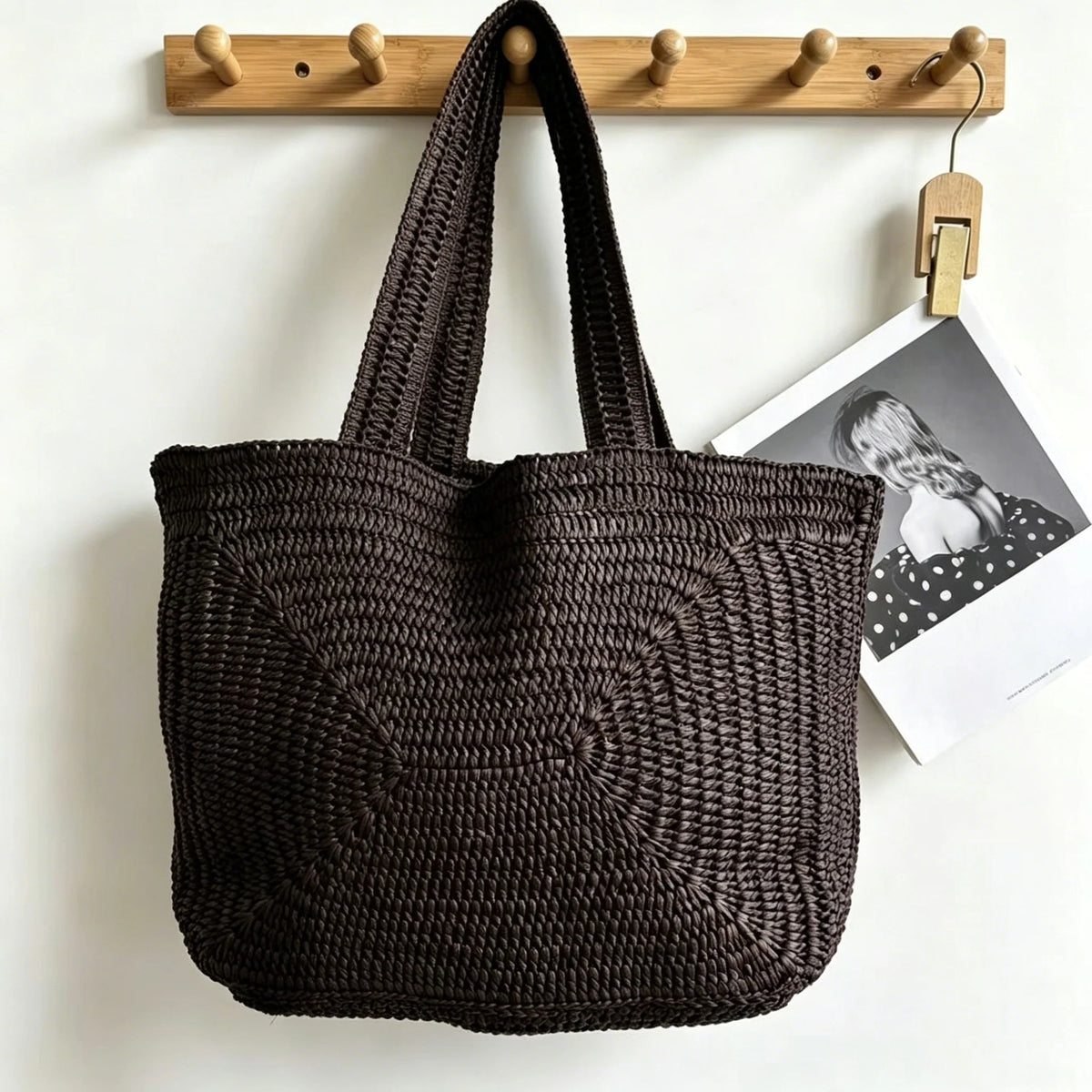 Sac de plage tissé bohème Hannie