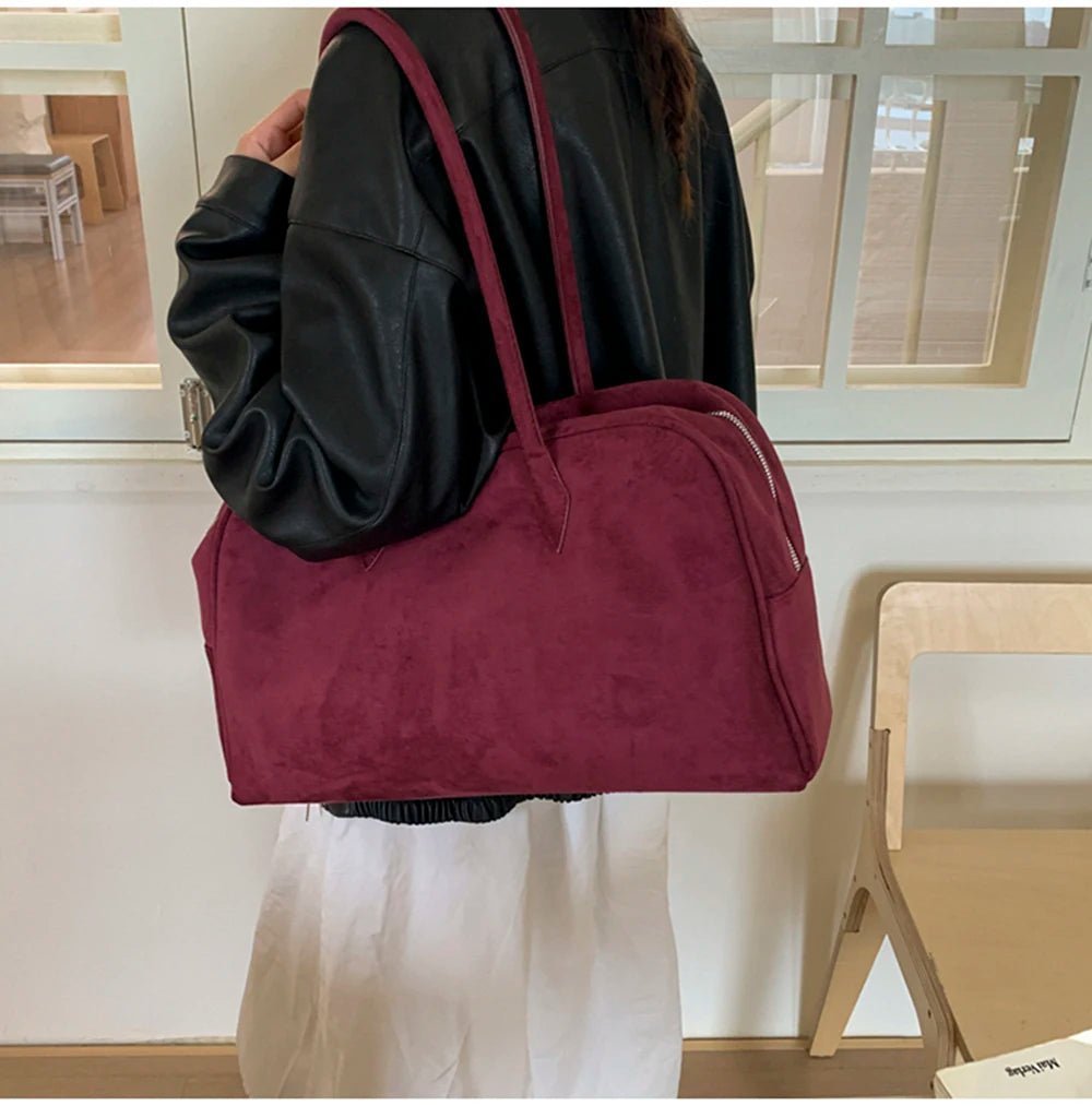 Sac à bandoulière Jenny en daim