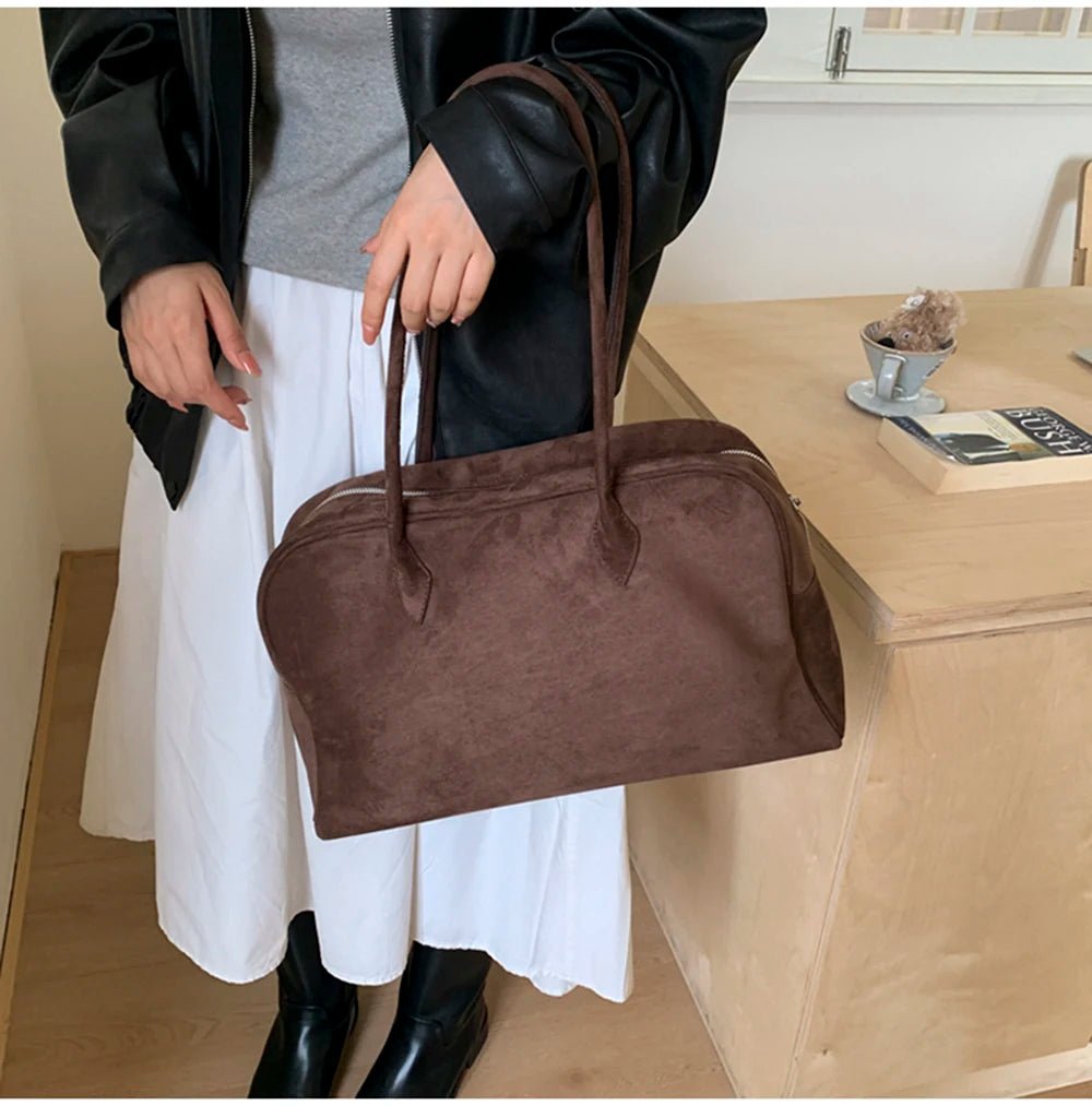 Sac à bandoulière Jenny en daim