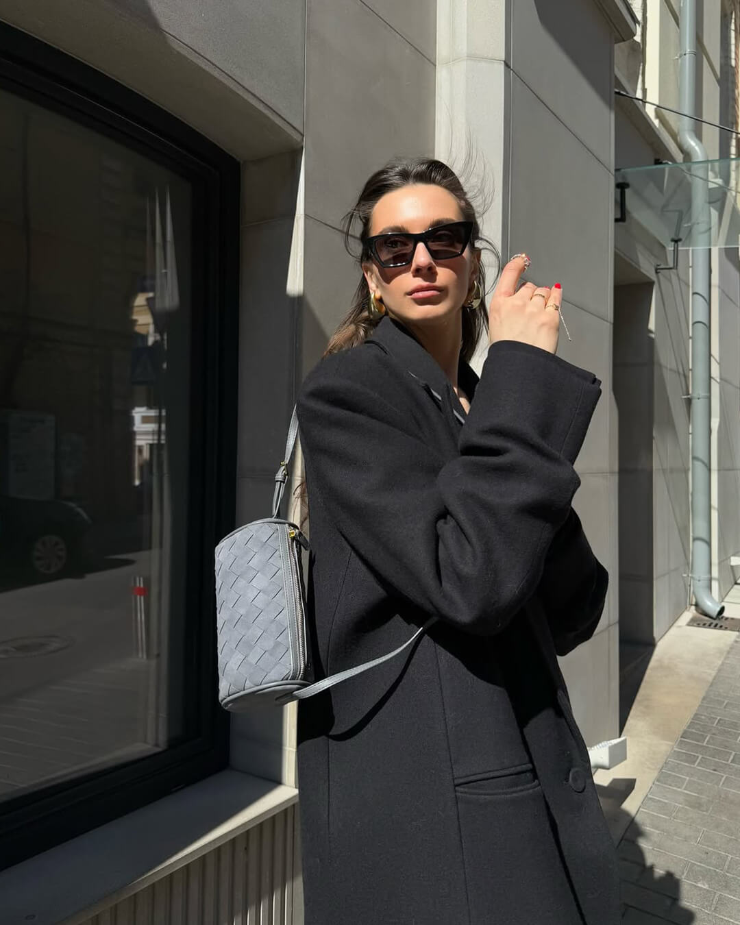 Sac en daim tressé Eva