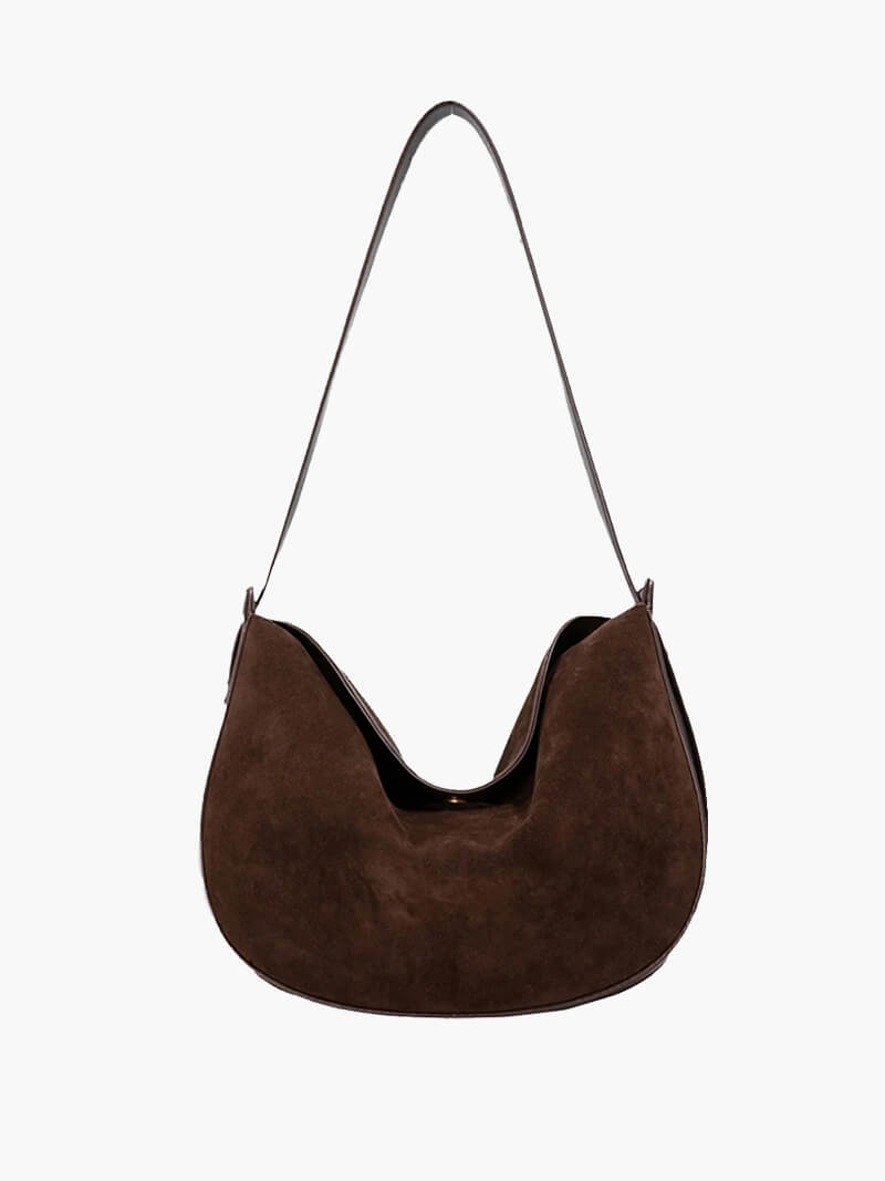 Sac à main en daim synthétique Lily