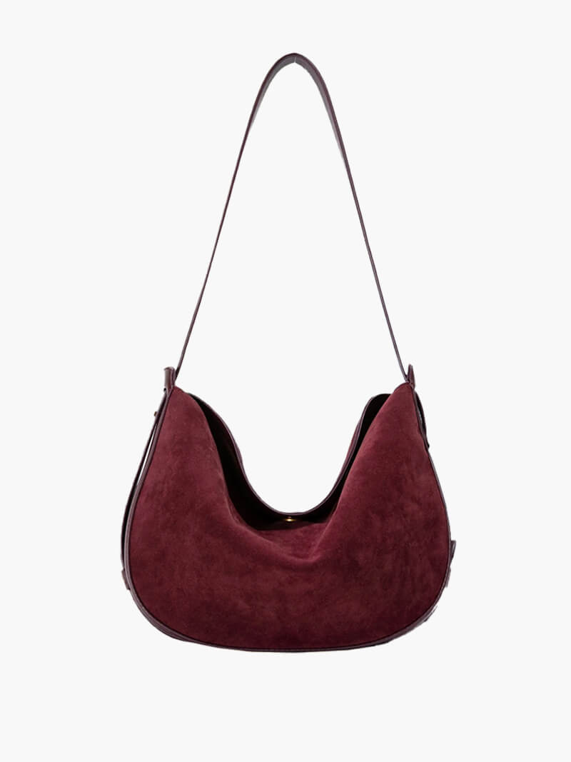 Sac à main en daim synthétique Lily