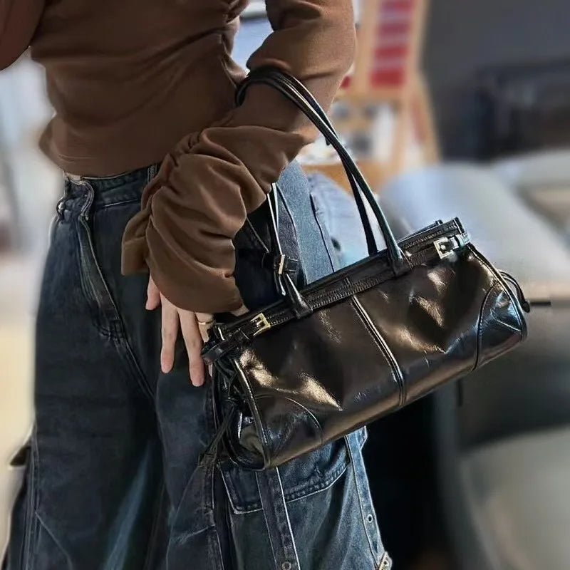 Sac à bandoulière Luna avec détail de ceinture