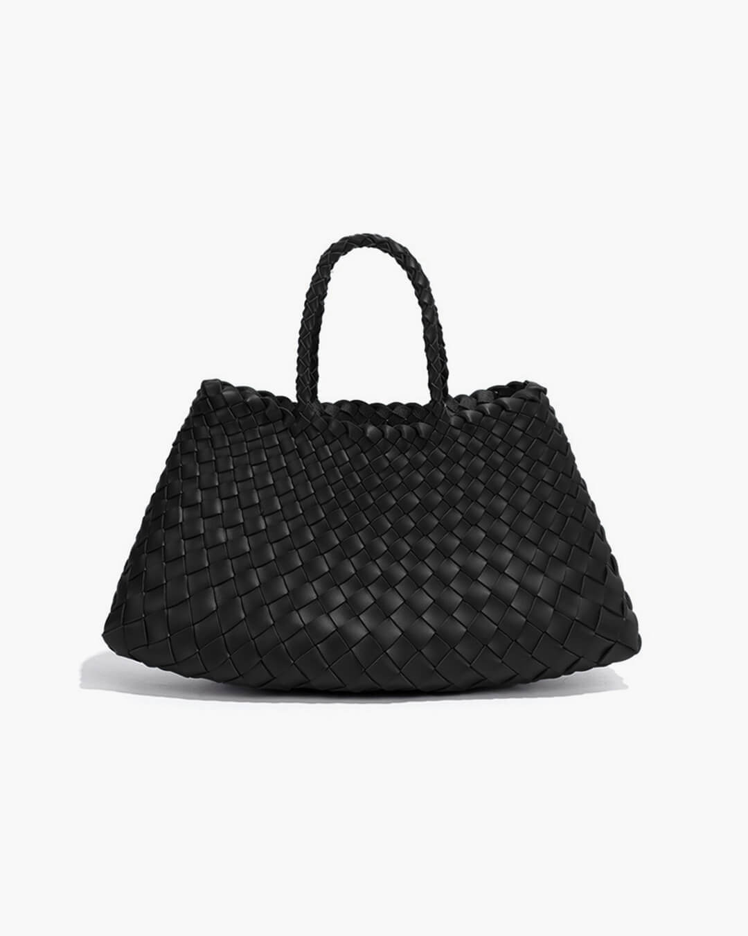 Sac moyen tressé en cuir vegan Marissa