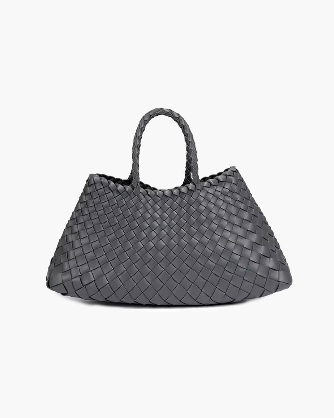 Sac moyen tressé en cuir vegan Marissa