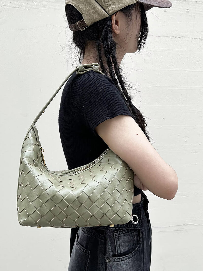 Mini-sac tressé Mica