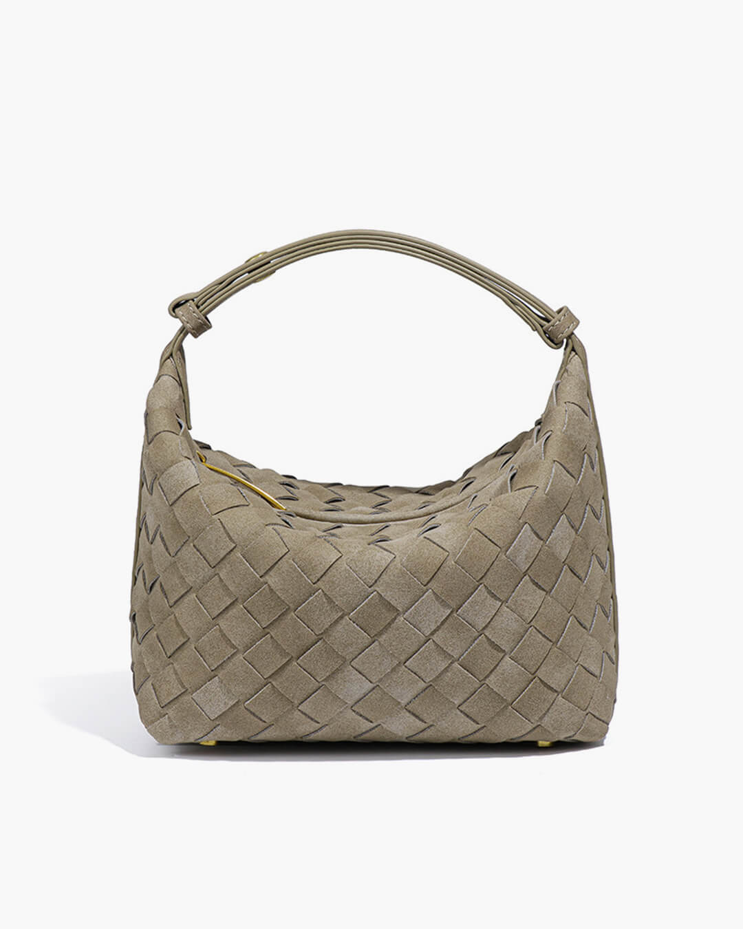 Sac Mica en cuir suédé tissé