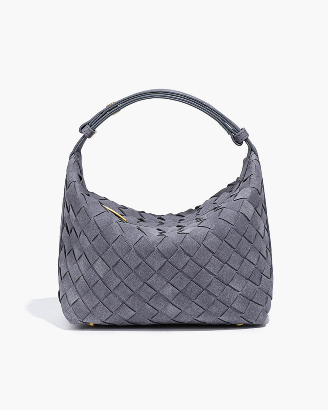 Sac Mica en cuir suédé tissé