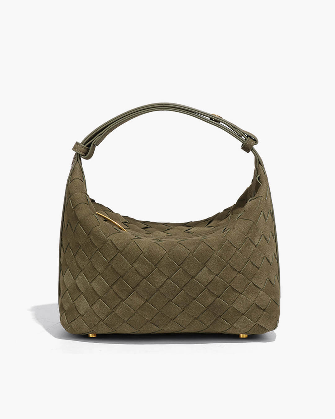 Sac Mica en cuir suédé tissé