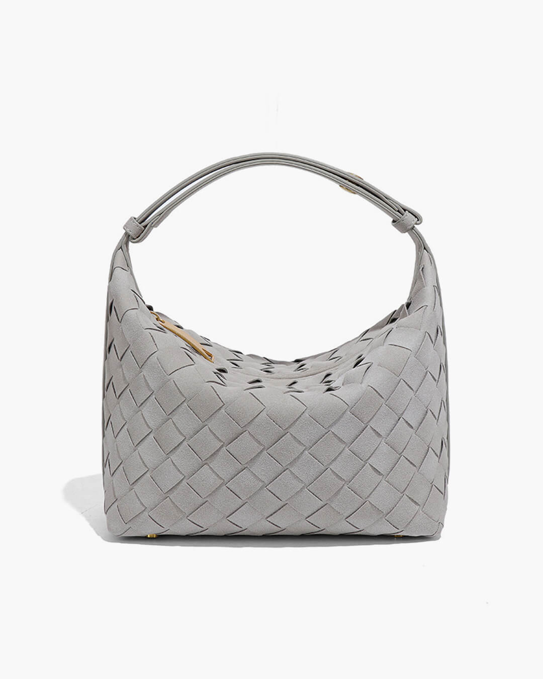 Sac Mica en cuir suédé tissé
