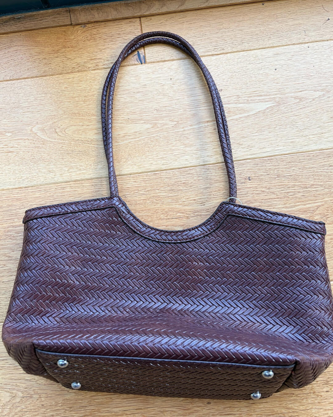 Sac Rica tissé en similicuir