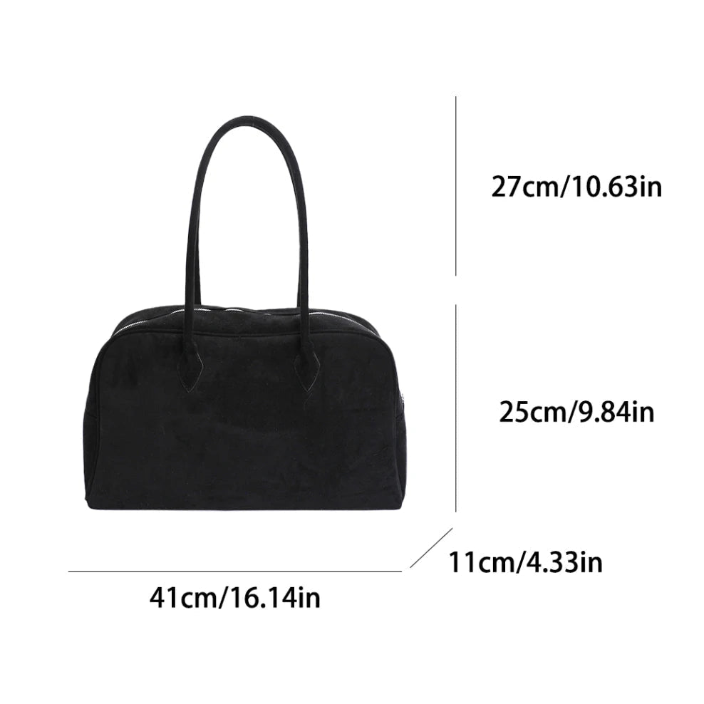 Sac cabas Sandra en daim