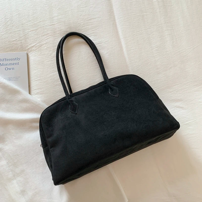 Sac cabas Sandra en daim