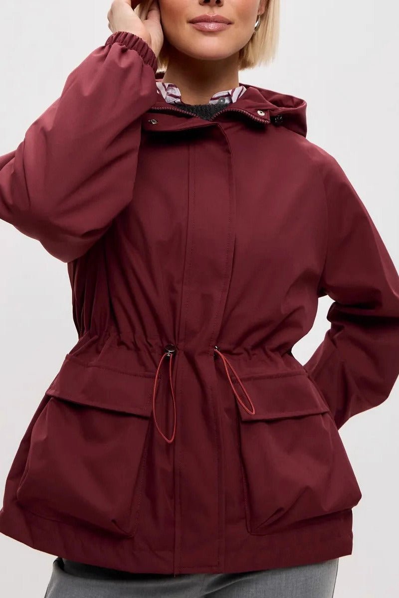 Veste Adelia imperméable à capuche