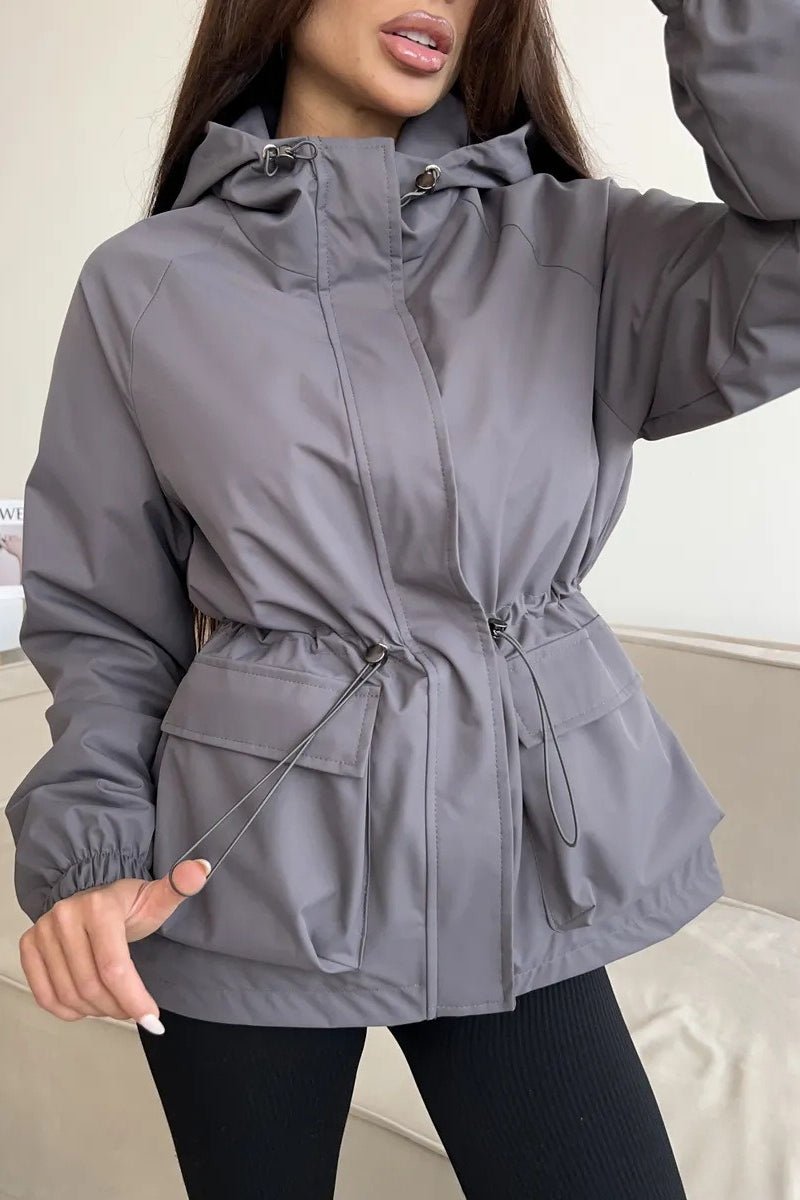 Veste Adelia imperméable à capuche