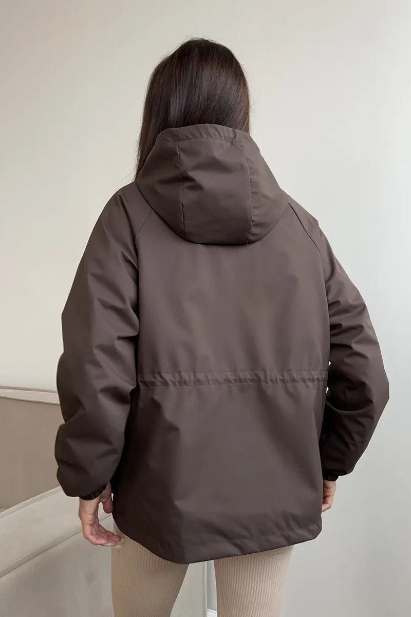 Veste Adelia imperméable à capuche