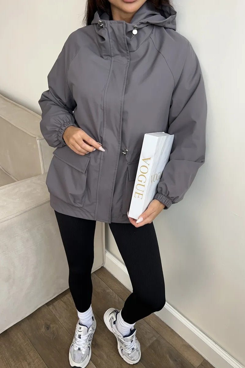 Veste Adelia imperméable à capuche