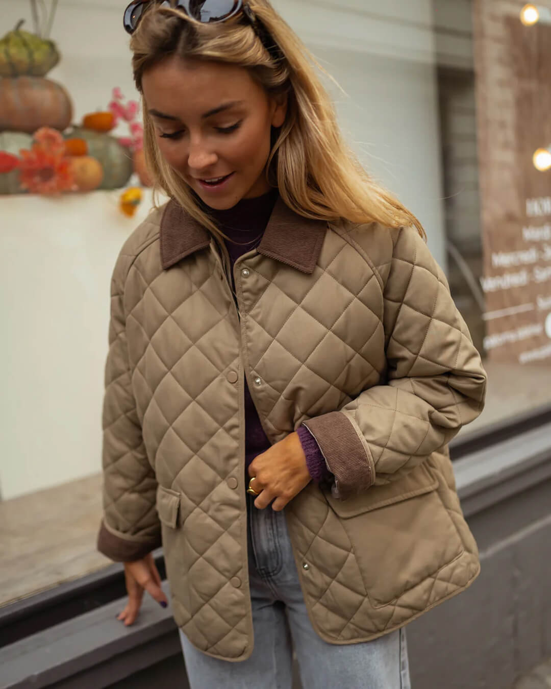 Veste rétro matelassée Alice