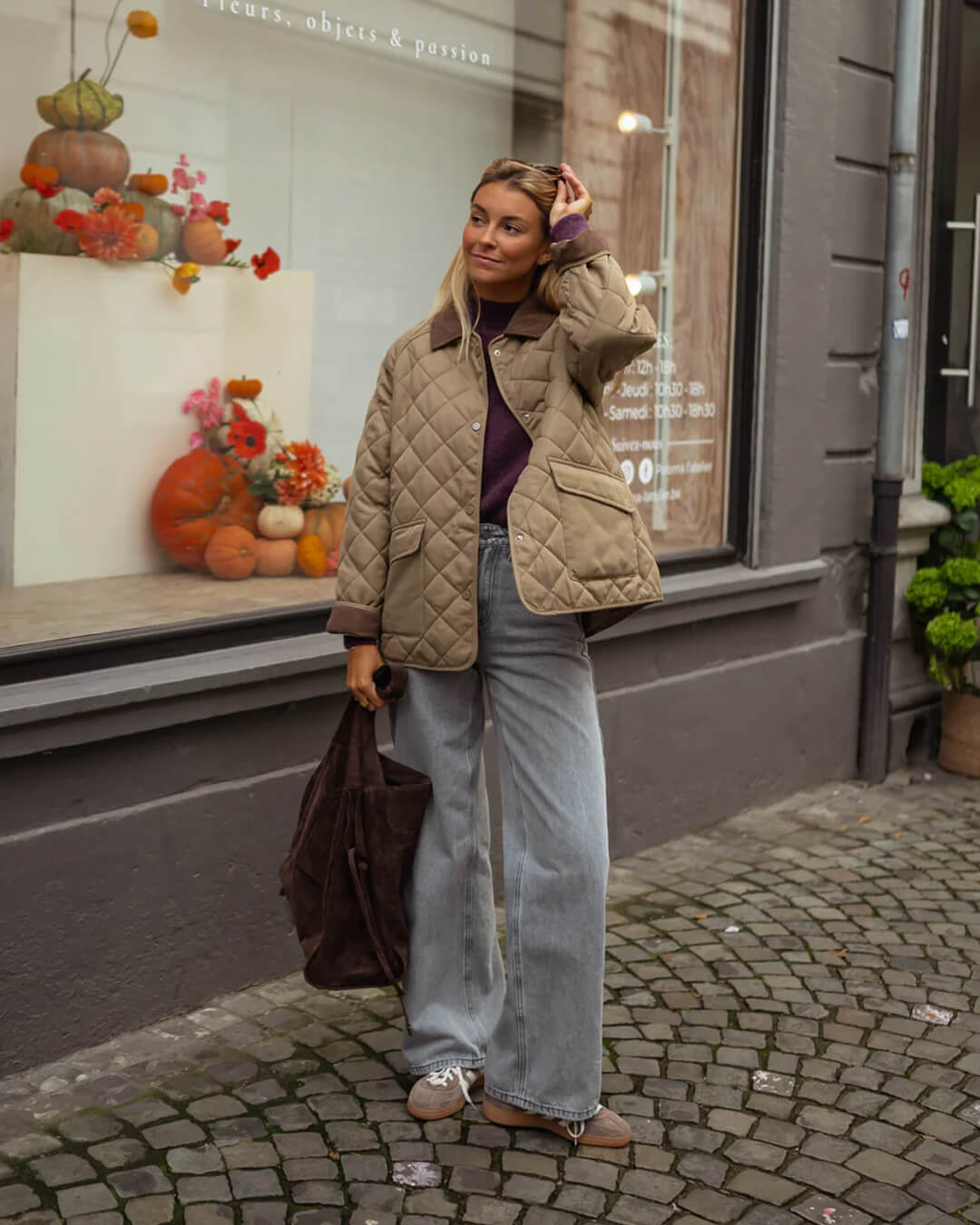 Veste rétro matelassée Alice