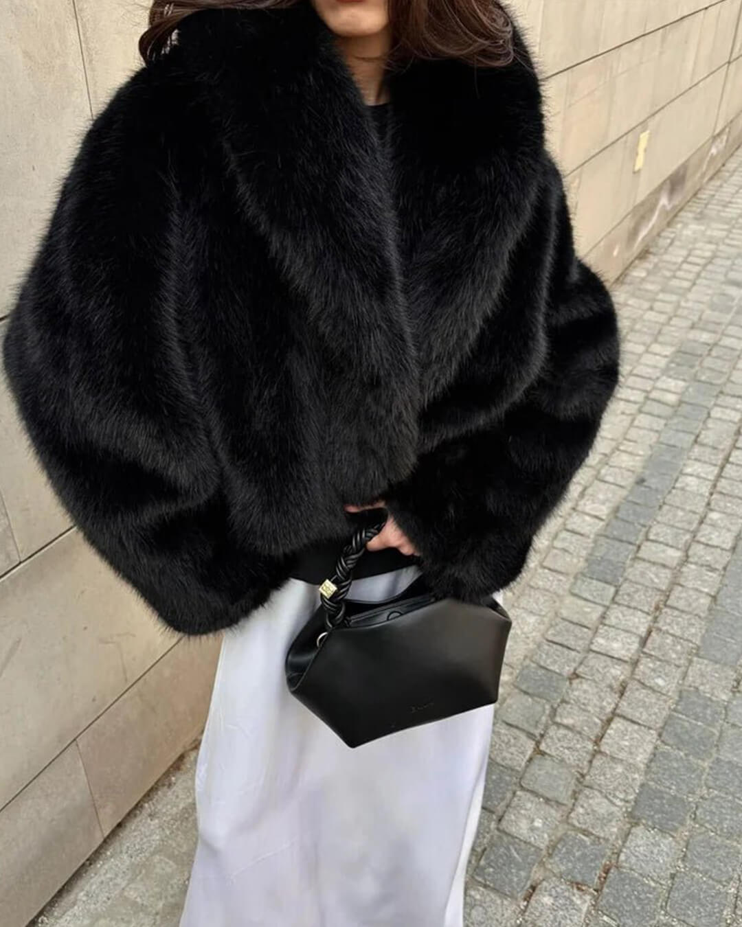 Manteau en fausse fourrure Adelheid