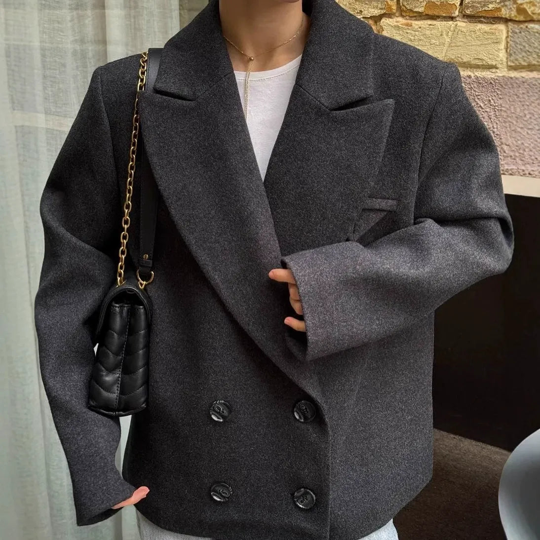 Manteau blazer décontracté Angeline