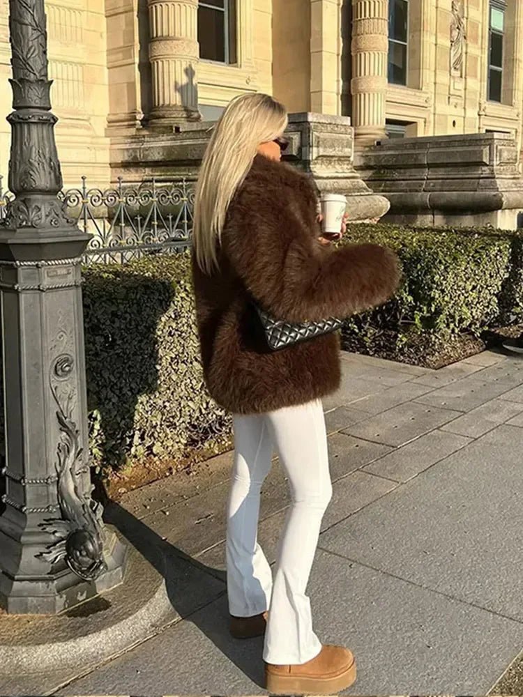 Veste en similicuir Audrey