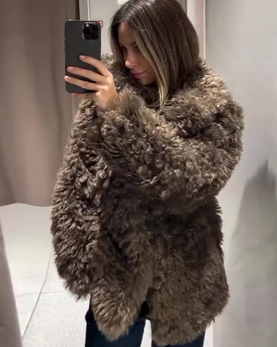 Veste Betty en similicuir