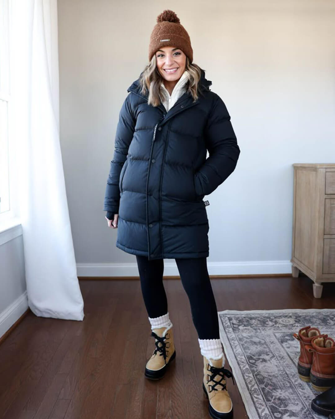 Veste parka à capuche Carlyn
