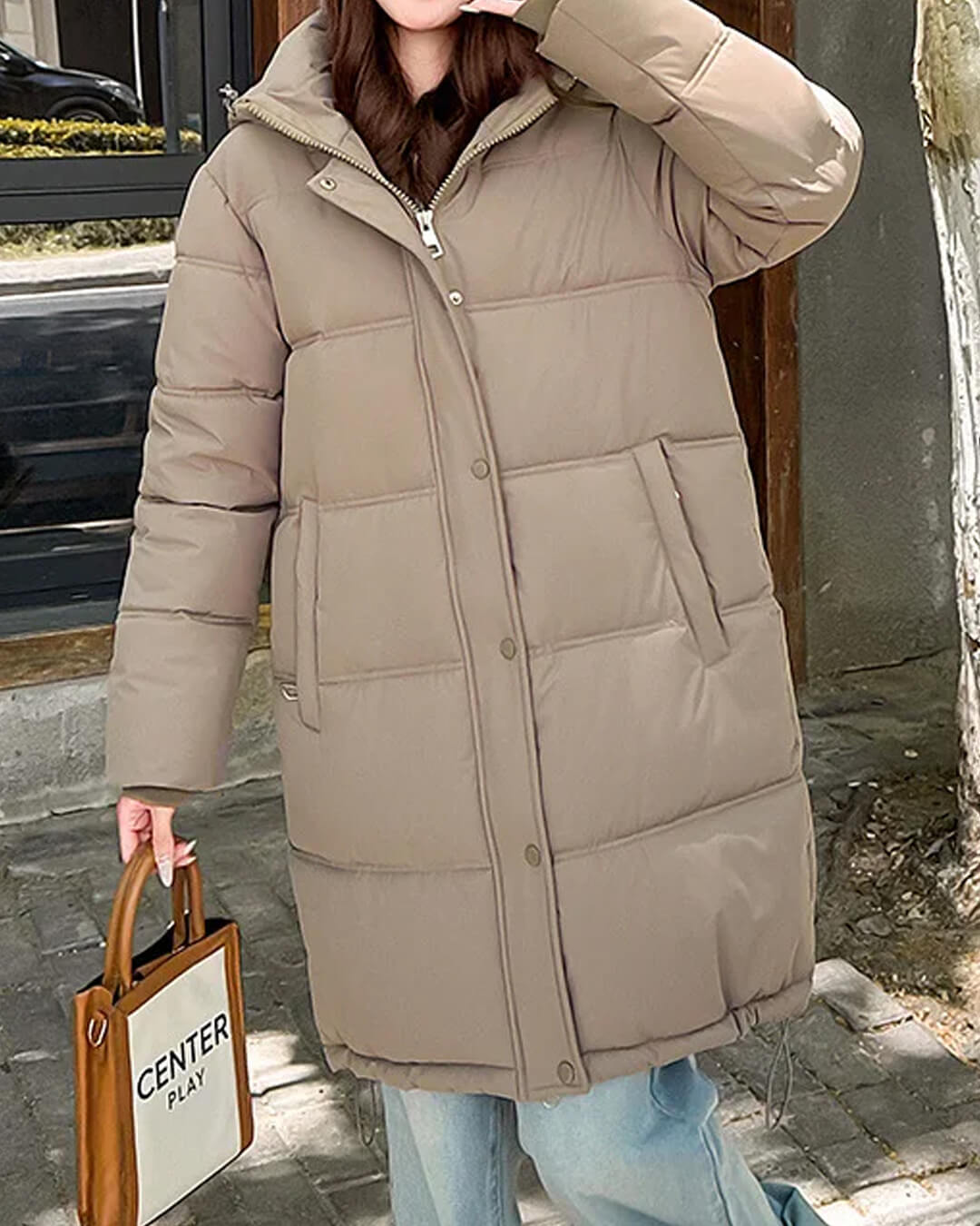 Veste parka à capuche Carlyn