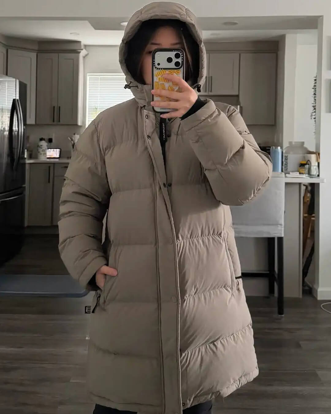 Veste parka à capuche Carlyn
