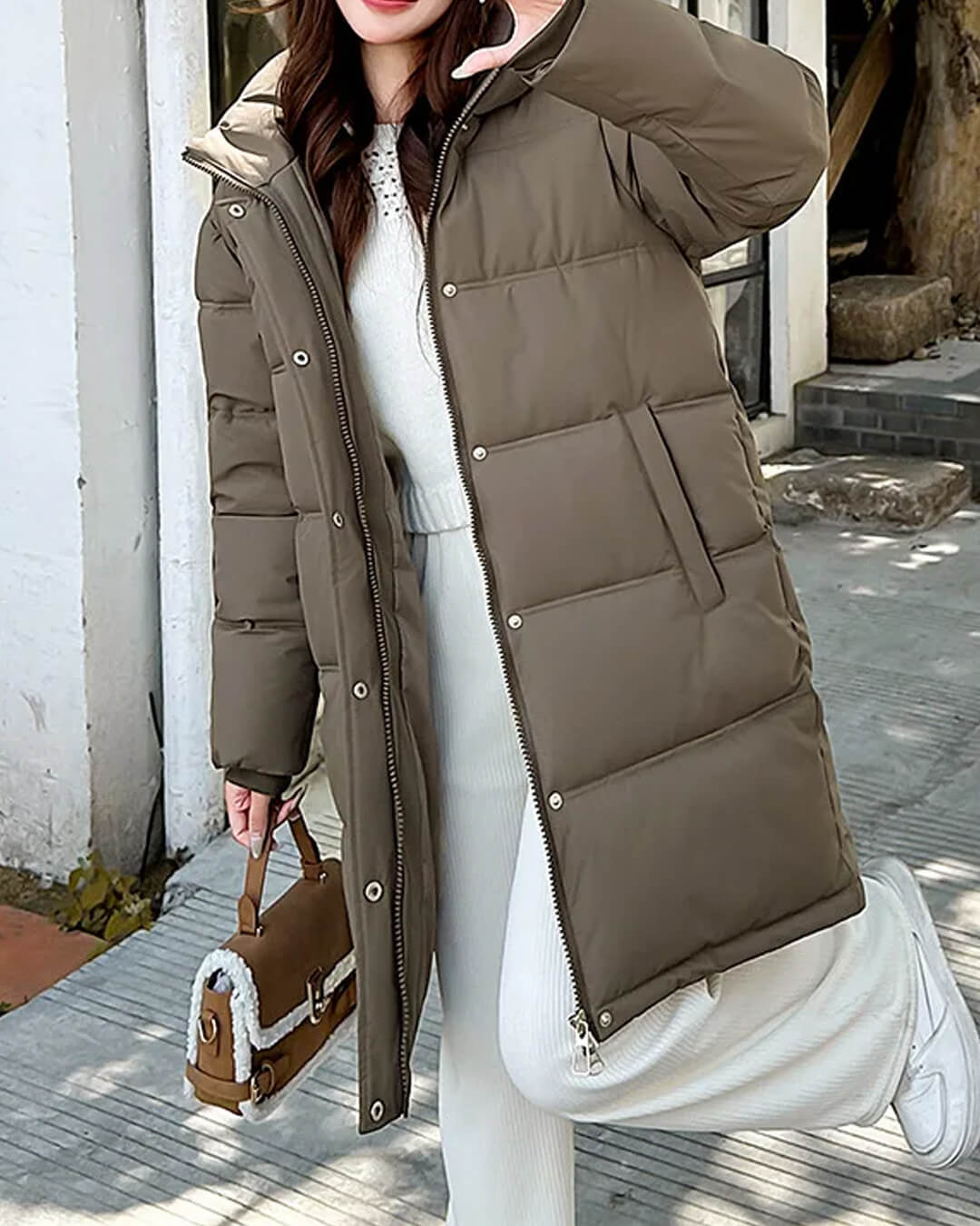 Veste parka à capuche Carlyn