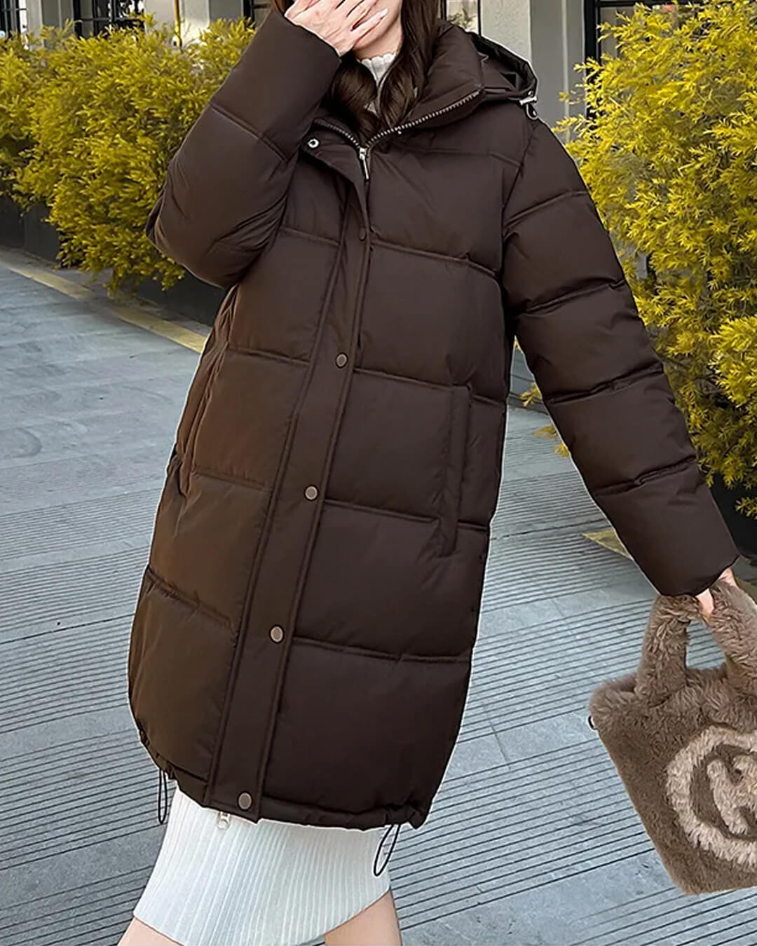 Veste parka à capuche Carlyn