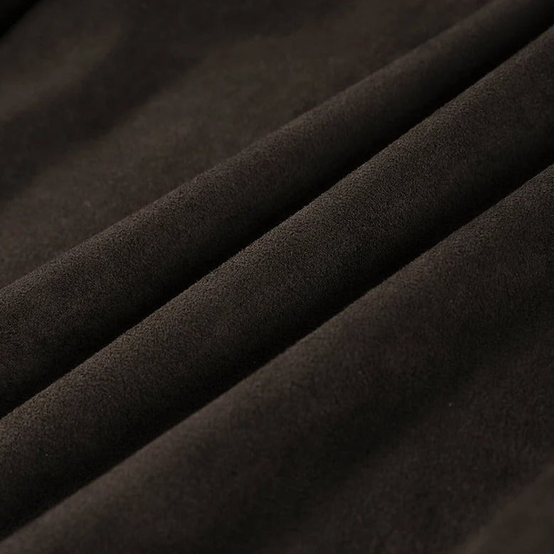 Manteau en fausse fourrure à marguerites
