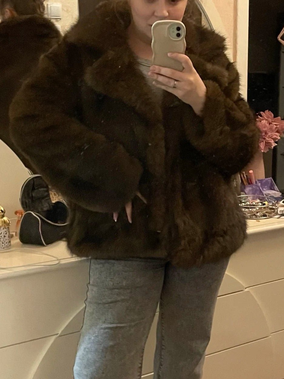 Veste duveteuse mi-longue Darcy