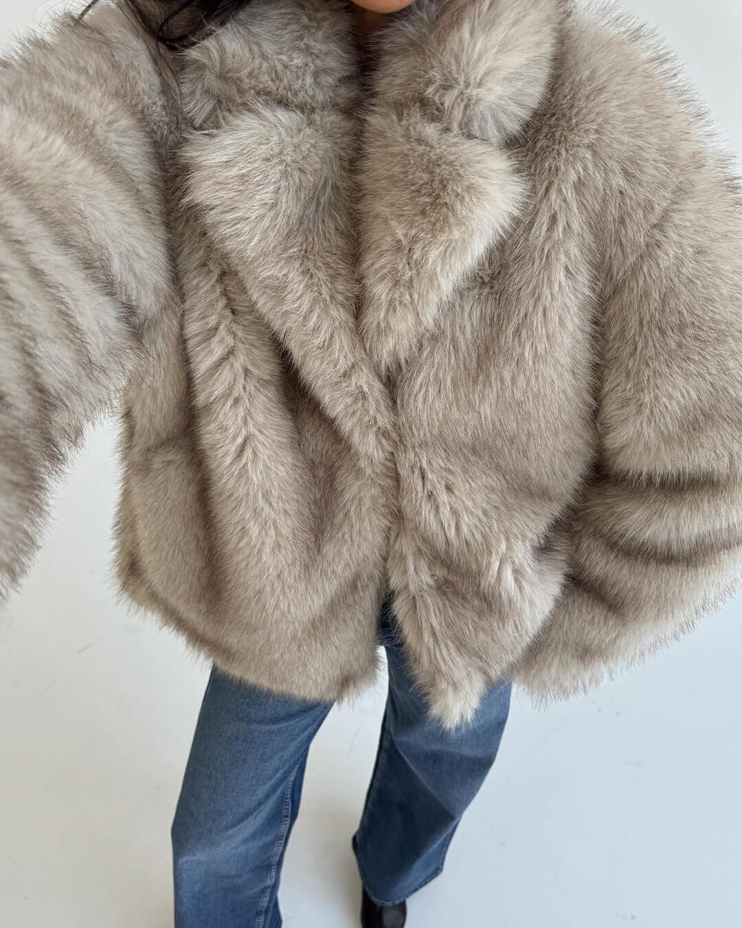 Veste duveteuse mi-longue Darcy