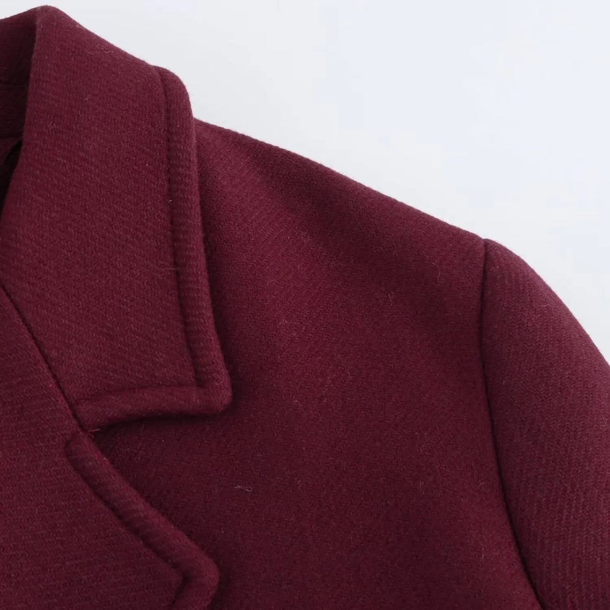 Nora manteau maxi croisé à double boutonnage