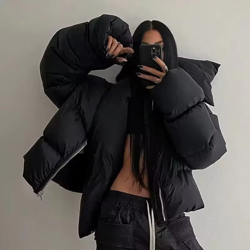 Veste matelassée à col cheminée Donna