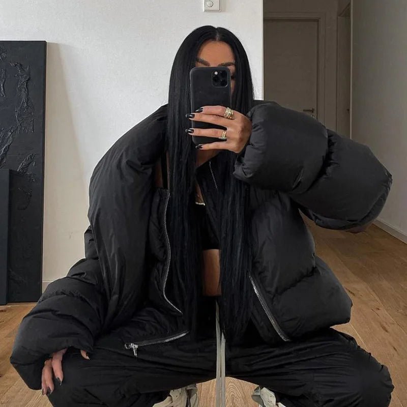 Veste matelassée à col cheminée Donna
