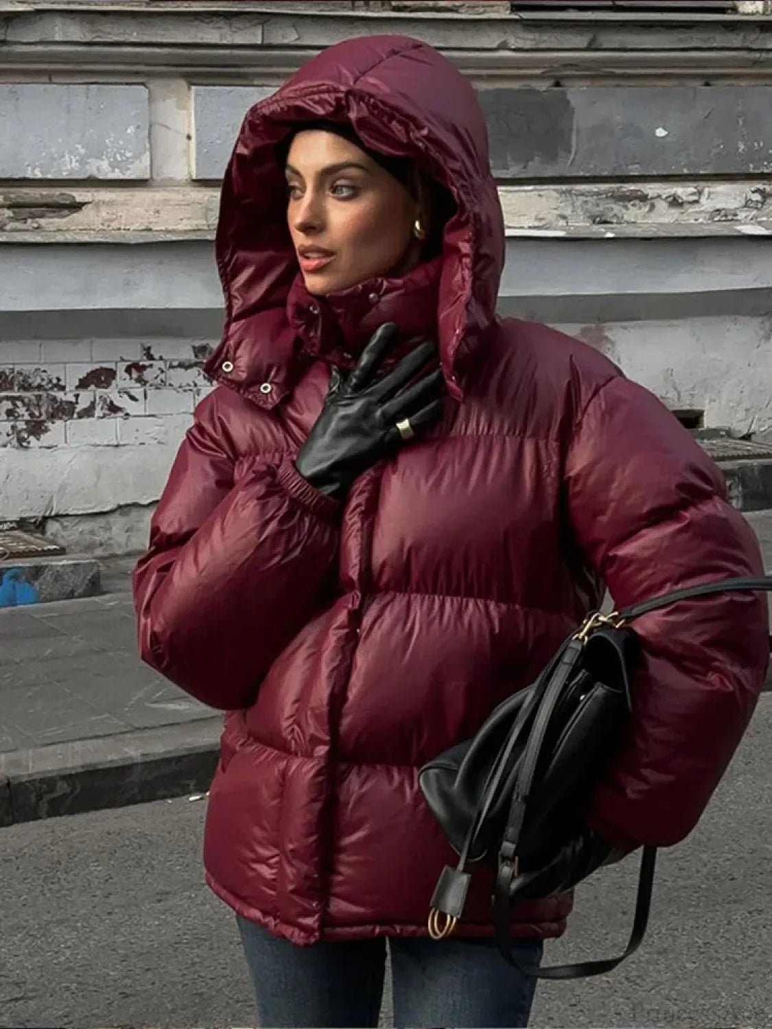 Parka matelassée à capuche Eliza