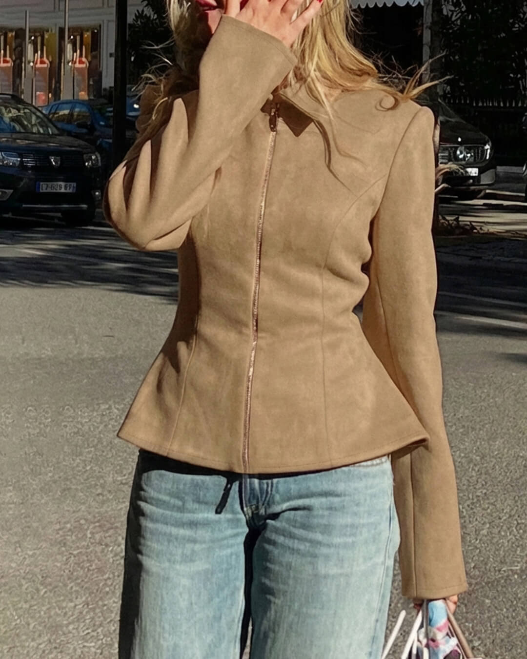 Veste Ella en suédine