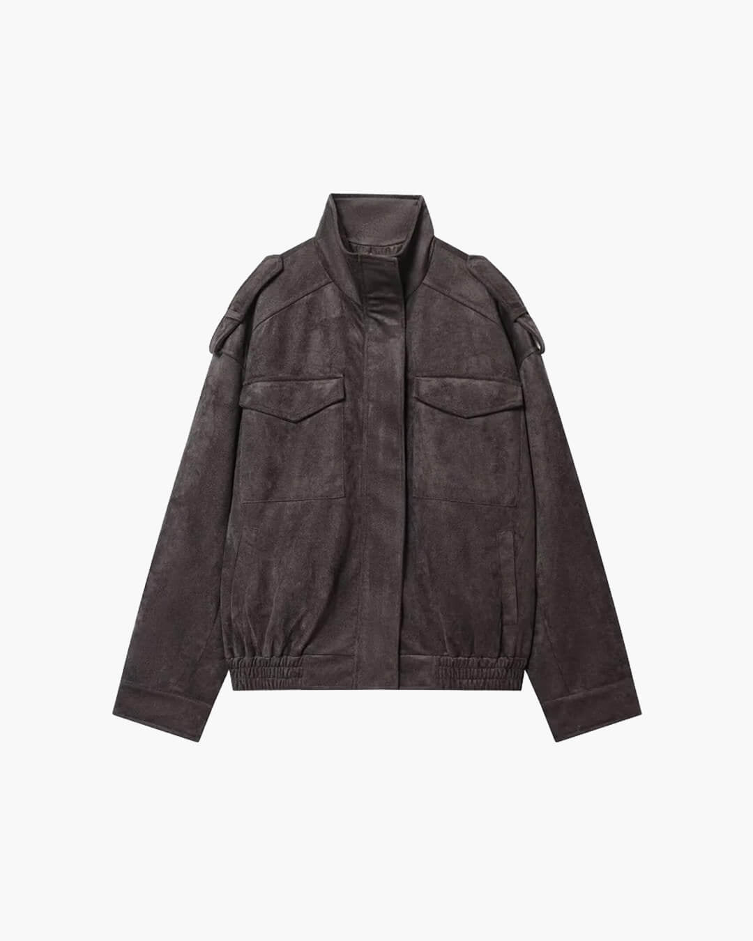 Blouson bomber Elyssa en daim