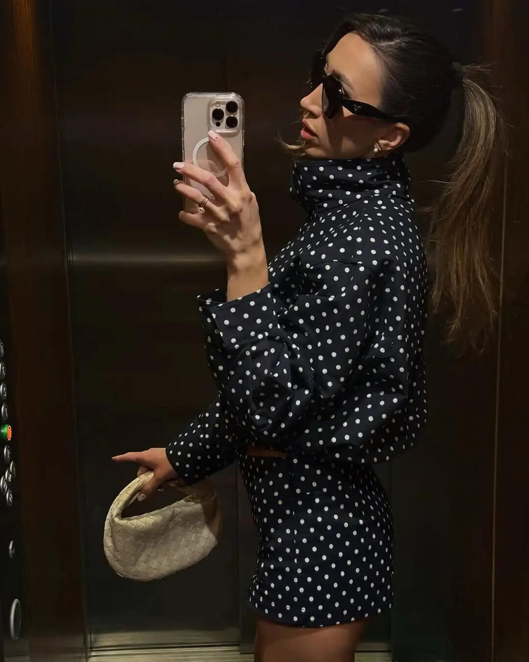Veste Hermine à pois
