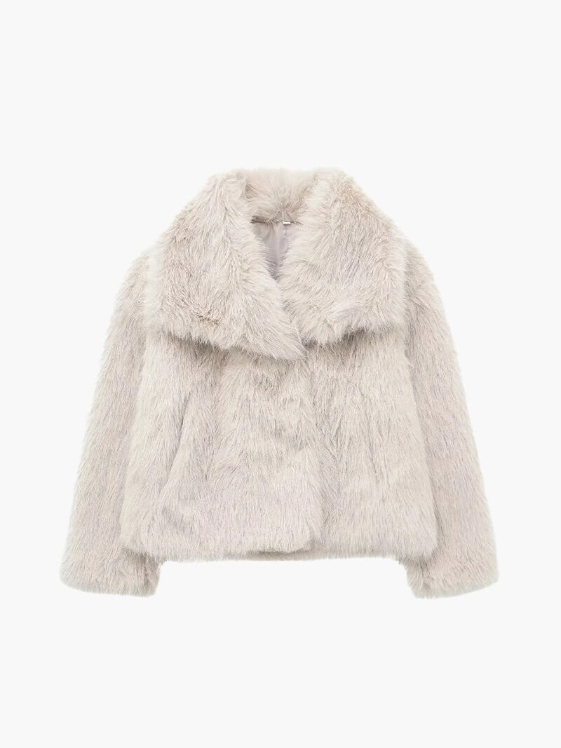 Manteau en fausse fourrure de Jenna