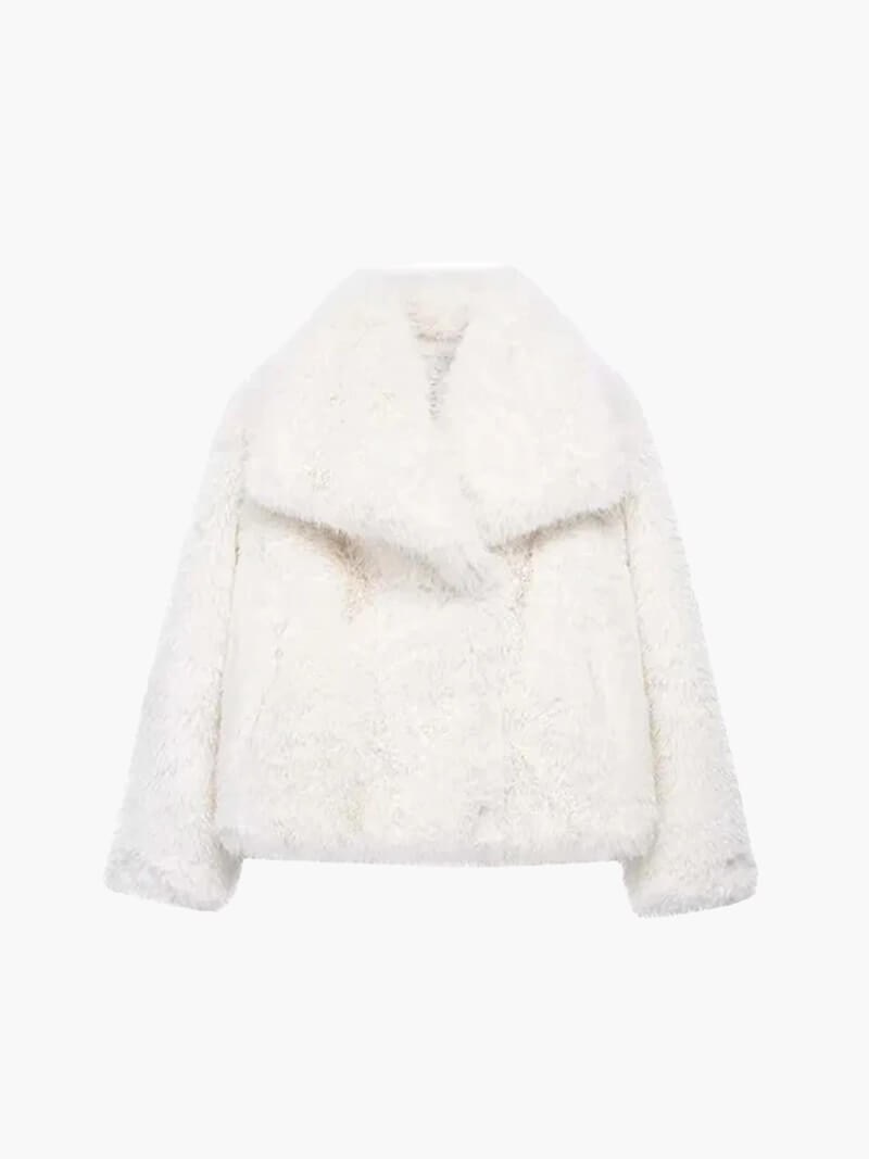 Manteau en fausse fourrure de Jenna