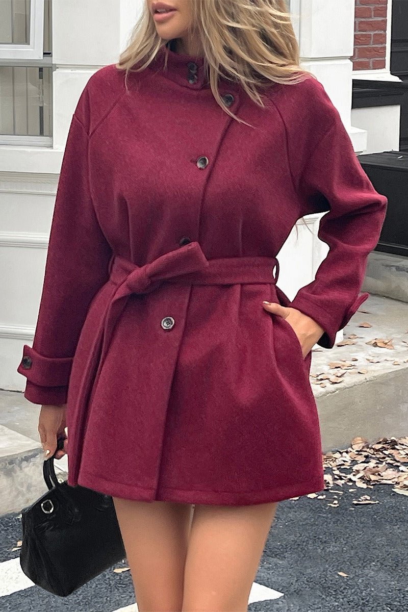 Manteau Jolina avec ceinture