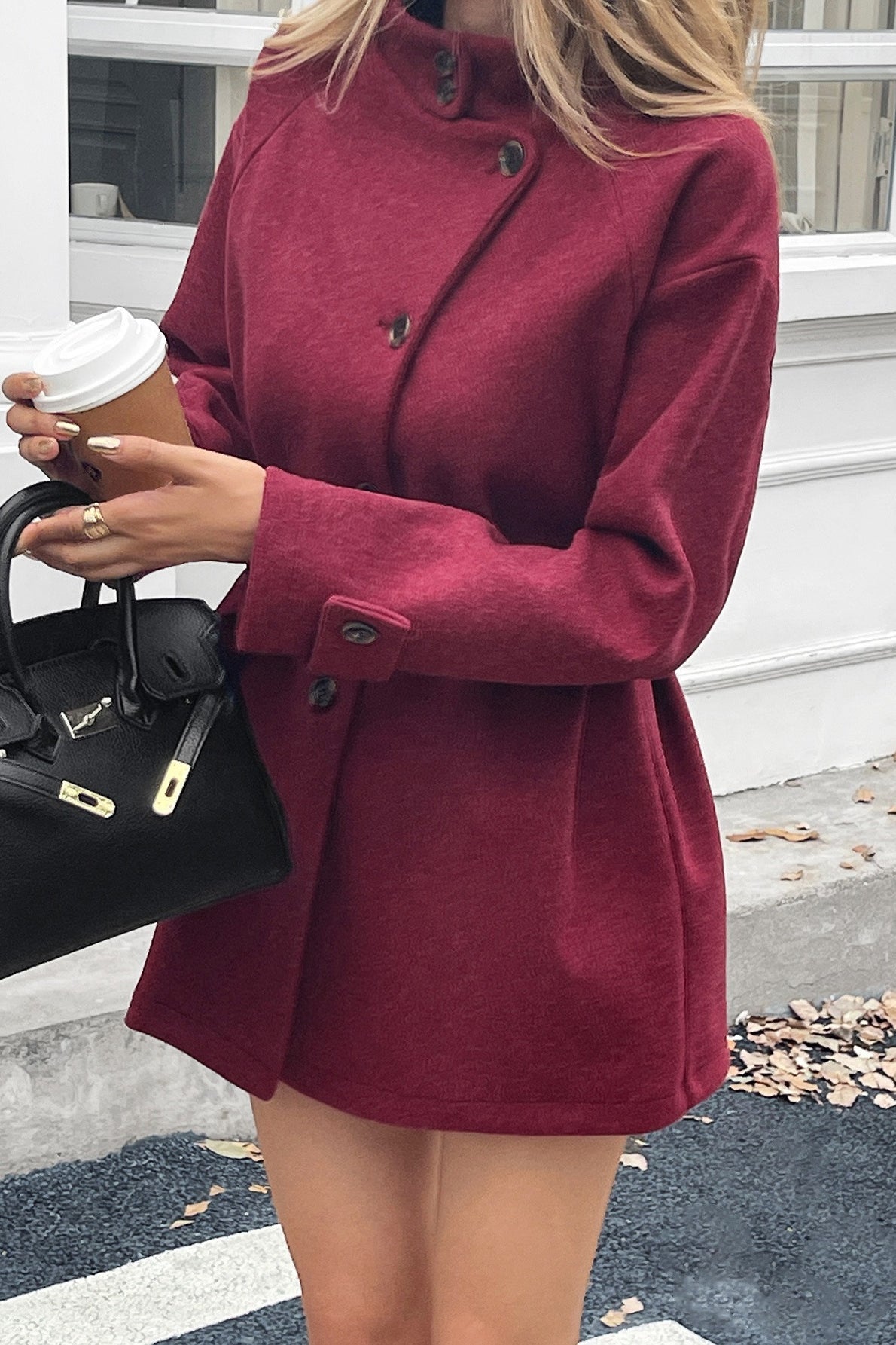 Manteau Jolina avec ceinture