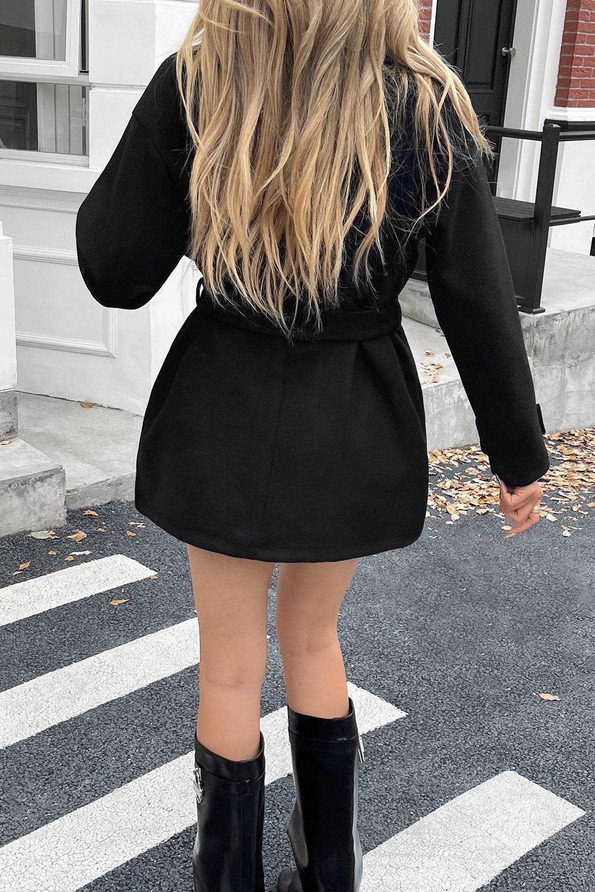 Manteau Jolina avec ceinture