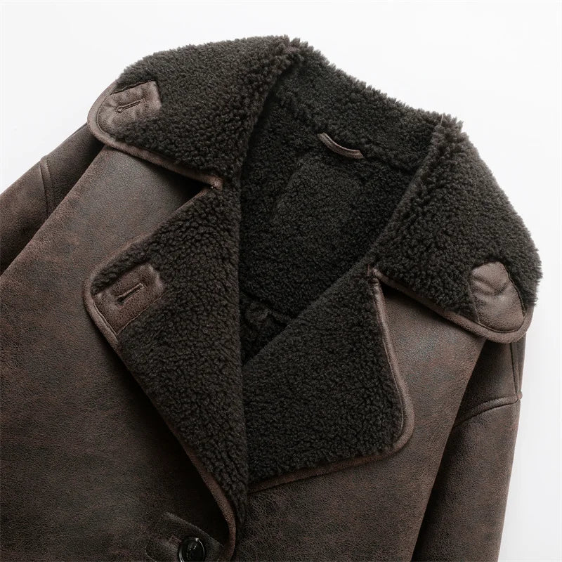 Veste Laila en similicuir