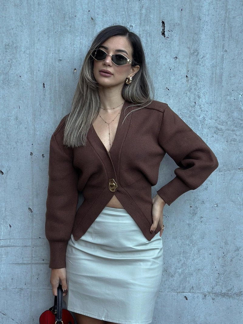 Cardigan en maille Lira