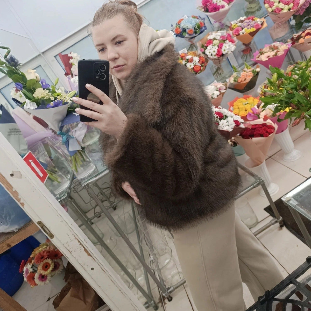 Veste Mandy en similicuir